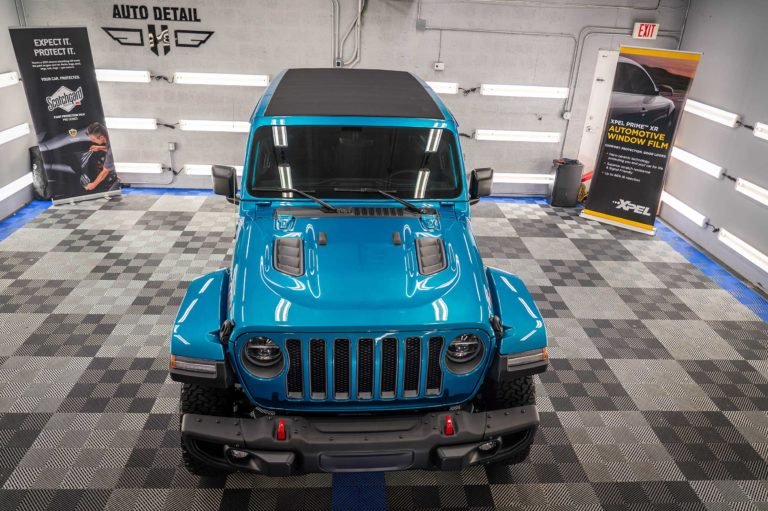 ceramic coating on Jeep