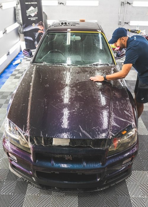 nissan skyline r35 ppf